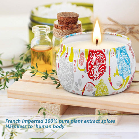 Scented Candles Gifts for Women, Aromatherapy Candles for Home Scented, with Lavender, Gardenia, Jasmine Scents, Women Gifts Candle Set for Birthday Mother's Day Bath Yoga Valentine's Day Wife, Friend