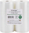Entrige Vacuum Sealer Bags for Food, 8" x 50' Vacuum Sealer Rolls for Food Preservation Bags Rolls, BPA-Free Vacuum Food Storage Bags for Sous Vide Vacuum Bags, Seal A Meal Bags Rolls, 2 Packs