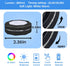 Battery Powered Puck Lights, GALLIA Push Lights with Remote and Dimmable Cabinet Lighting, LED Closet Light, Under Cabinet Lights Have 16 Colors and Timer Off Function & 4 Dynamic Modes (6 Pack)