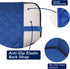 PureFit Reversible Quilted Sofa Cover, Water Resistant Slipcover Furniture Protector, Washable Couch Cover with Non Slip Foam and Elastic Straps for Kids, Pets (Chair, Classic Blue/Ivory)