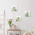 Hardy Gallery Abstract Birds Painting Wall Art: Colorful Birds in Grass Artwork Animal Picture on Canvas Prints for for Living Room (12 x 12 x 3 Panels)