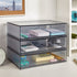 STORi STAX Stackable Office Organizer with Drawer 12-1/2" Wide | Classic Grey