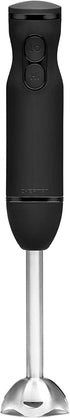 Chefman Immersion Stick Hand Blender Powerful Electric Ice Crushing 2-Speed Control Handheld Food Mixer, Purees, Smoothies, Shakes, Sauces and Soups, Black