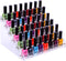 JANSBURG Nail Polish Organizer 6 Layer Ink Rack Holder Table Stand Acrylic Polish Holder Clear Paint Bottles Holder Essential Oil Storage Display Stand on The Table or Desk