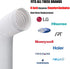 JIANZHENKEJI Air Conditioner Hose | Portable AC Exhaust Hose with Counter-Clockwise Thread?Suitable for Mobile Air Conditioner with 6"/15cm Diameter Exhaust Vent?Length 59"?