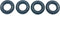 HONEYSEW 4pcs Bobbin Winder Rubber Tire Ring # 15287-A for Singer 15-91, 66-16, 99K, 128-3