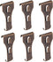 EONHUA Brick Hook Clips for Hanging- Brick Wall Clips for Hanging,Steel Hooks Brick Lights Wreaths Pictures Hanger Fits Brick 2 1/4 to 2 3/8 inch in Height (6PCS (Fits Brick 2 1/4 to 2 3/8))
