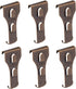 EONHUA Brick Hook Clips for Hanging- Brick Wall Clips for Hanging,Steel Hooks Brick Lights Wreaths Pictures Hanger Fits Brick 2 1/4 to 2 3/8 inch in Height (6PCS (Fits Brick 2 1/4 to 2 3/8))