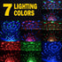 Apeocose 2-Pack Disco Ball Party Lights, Sound Activated RGB Rotating DJ Strobe Lights with Wireless Remote for Bachelorette Birthday Home Party Supplies Decorations Wedding Dance Karaoke Zumba