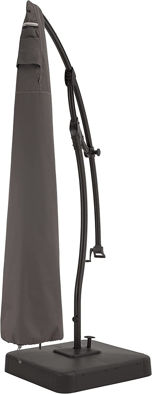 Classic Accessories Ravenna Water-Resistant 13 Foot Offset Patio Umbrella Canopy Cover