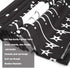 HOTMIR Wall Tapestry Black and White - Aesthetic Tapestry Wall Hanging Moon Tapestry as Wall Art for Bedroom, Living Room, Dorm Decor - Printed Without Fringe (59.1x82.7 Inches, 150x210 cm)