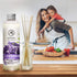 Lavender Reed Diffuser Refill 6.8 OZ - Lavanda Refill - Room Fragrance Diffuser w/Natural Essential Lavender Oil - Reed Diffuser Oil Refill for Spa - Aromatherapy - Home - Bath - Office - Restaurant