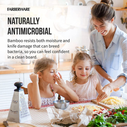 Farberware Bamboo Cutting Boards, Set of 3