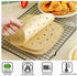 Seanonwly 200PCS Air Fryer Liners Perforated Parchment Paper Sheets Air Fryer Parchment Paper Liners for Air Fryer Toaster Oven,Streamer,Pans