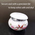 LitLife Mini Hummingbird Urns for Human Ashes Set of 4 - Small Keepsake Cremation Urns for Sharing Adult Ashes Dog Cat Ash Holders - Miniature Pets Memorial Ceramic Funeral Urn for Your Loved One