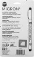Sakura Pigma 50038 Micron Blister Card Ink Pen Set, Black, 05 6CT