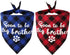 JPB 2 Pack Sooner to be Big Brother Dog Bandana,Pet Baby Announcement Plaid Scarf Gender Reveal Accessories