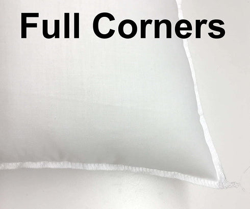 Pillowflex Premium Polyester Filled Pillow Form Insert / Machine Washable (16 Inch by 26 Inch) Rectangle | Made in USA