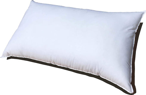 Pillowflex Premium Polyester Filled Pillow Form Insert / Machine Washable (16 Inch by 26 Inch) Rectangle | Made in USA
