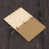 Amosfun 2Pcs Creative His and Her Vow Books Brown Kraft Paper Booklet for Wedding Journal Engagement Gift Wedding Favors