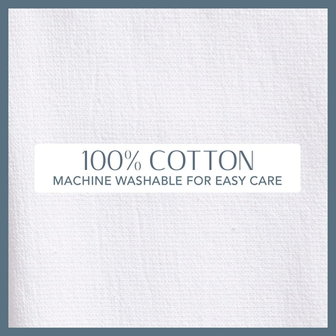 Elrene Home Fashions Farmhouse Living Sentiments Napkins, Set of 4, 20" x 20", Black/White 4