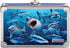Vaultz 3D Lenticular Locking Pencil Box, 5.5 x 8.25 x 2.5 Inches, Sharks (VZ03946)