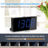 Extra Loud Alarm Clock with Bed Shaker, Vibrating Alarm Clock for Heavy Sleepers Hearing Impaired Deaf Teens, Dual Alarm Clock with 7.5™™ Large Display, USB Charger, Dimmer, Snooze & Battery Backup