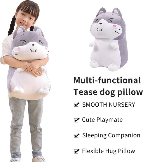 15.7" Hamster Stuffed Animal Plush Toy?Cute Anime Body Soft Pillow Doll Kawaii Mouse Plushies?Great Gift for Kids Birthday,Valentine