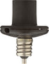 AmerTac SLC2BCB3 60-Watt Candelabra Light Control, Bronze, 3 Count (Pack of 1), 3 Piece