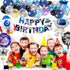Outer Space Party Balloons, 60PCS Birthday Party Decorations Universe Space Theme Supplies Astronaut Balloon, Happy Birthday Banner Space Party Supplies for NASA Decorations for Birthday Party