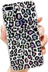 GLBYDLO iPhone 8 Plus, iPhone 7 Plus Leopard Case, Cheetah Phone Case Clear Glitter Cute Bling Sparkle Luxury Protective Cover for Girls Women?5.5 inch(Glitter Leopard)