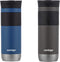 Contigo Snapseal Insulated Travel Mug, 20 oz, Sake/Blue corn, Grip