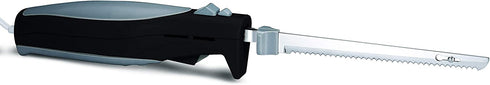 Courant Electric Knife Effortless Slicing and Carving, Soft Comfort Grip Handle with Precision Blades and Even Slicer