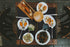 Black Faux Leather Placemats Set of 4, Waterproof Wipeable Washable Indoor Placemats for Dining Table Home Kitchen Dinner, Elegant Rectangle Placemats, Easy Clean Table Mats Set of 4 by WEHVKEI