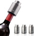 3 Pcs Wine Bottle Stoppers,Real Vacuum Champagne Stoppers,Wine Bottle Stopper with Time Scale RecordReusable Wine Preserver,Wine Corks Keep Fresh,Best Gifts for Wine Lovers?Stainless SteelSilver?