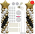 PURTOCA Balloon Column Kit - 2-Piece Balloon Stand Pole And Base Set - Easy Setup, Long- Lasting Balloon Tower Kit - DIY Balloon Columns for Birthday, Graduation, Wedding & Christmas Party
