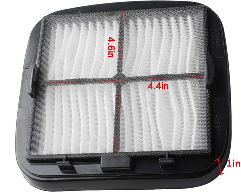 97D5 Filter Compatiable with Bis-sell Cleanview Pet & Hand Vac Multi-Level Filter, Replace Part # 203-1432 2031432 203-7416, 2037416 (4 Packs)