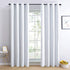 Curtain Rods for windows,1" Diameter Metal Single Splicing Adjustable Curtain Rod set with Brackets (Black, 30-90")