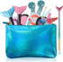 TOKIA Mermaid Makeup Kit for Girls, Big Pieces Kids Makeup Kit for Age 8-12, Safe & Washable Mermaid Makeup Toys, Great Birthday Idea for Little Girls 3 4 5 6 7 8 9 10 Years Old
