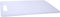 Luciano Housewares Everyday Essential Durable Plastic Classic Kitchen Cutting Board, 12 x 8.3 inches, White