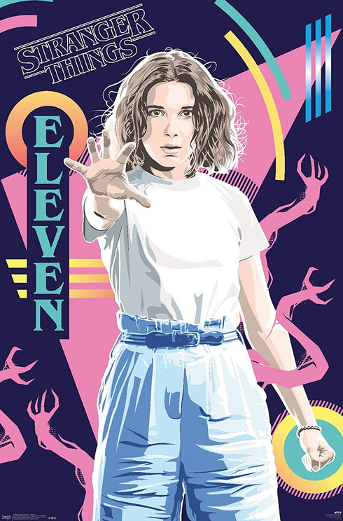 Trends International Netflix Stranger Things: Season 3-Eleven Wall Poster, 22.375 in x 34 in, Premium Unframed Version