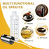 Lauon Oil Sprayer for Cooking, 100ml Olive Oil Dispenser for Air fryer, Kitchen Utensils Oil Glass Bottle for Salad, BBQ, Baking, Roasting, Grilling