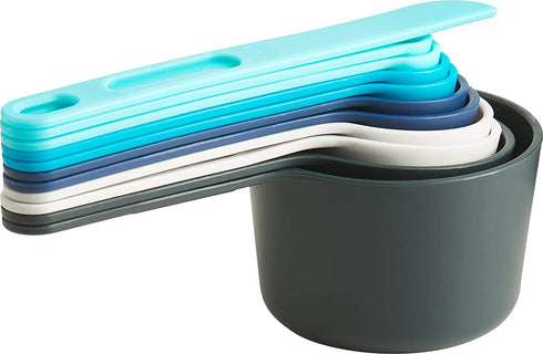 Trudeau Measuring Set, 11 Sizes, Blue