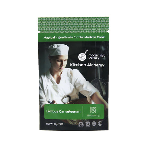 Refined Lambda Carrageenan ? Non-GMO ? Vegan ? OU Kosher Certified - 50g/2oz
