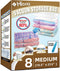 HIBAG Space Saver Bags, Vacuum Storage Bags (8-Medium)