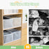KOTHER Wardrobe Clothes Organizer - 7 Grids Breathable Clothing Organizer for Pants Jeans Sweater- Foldable Clothes Compartment Storage Organizer for Drawer Closet Wardrobe (Large-2 PCS)