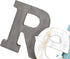 E-view Rustic Wooden Teal Home Sign Decorative Cutout Letters Freestanding Block Word Sign Hanging Ornament Table Shelf Decor (Relax)