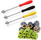 3 pcs Zucchini Squash Cucumber Corer Vegetable Corers Drill Stainless Steel Core Remover Coring Tool Kitchen Stuffed Vegetables Veggies Seed Remover Tools Remove Seeds Eggplant 10" Long Gadgets