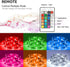 Lepro Music LED Strip Lights, 16.4ft RGB LED Strips with Remote Sync to Music, 5050 SMD LED Color Changing Strip Light for Bedroom, Home, TV, Parties and Fstivals