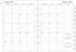 2023 Monthly Planner Refill 5-1/2" x 8-1/4", 12 Months from January 2023 to December 2023, Two Pages Per Month, Ruled Box, Desk Size 4, 7-Hole Punched